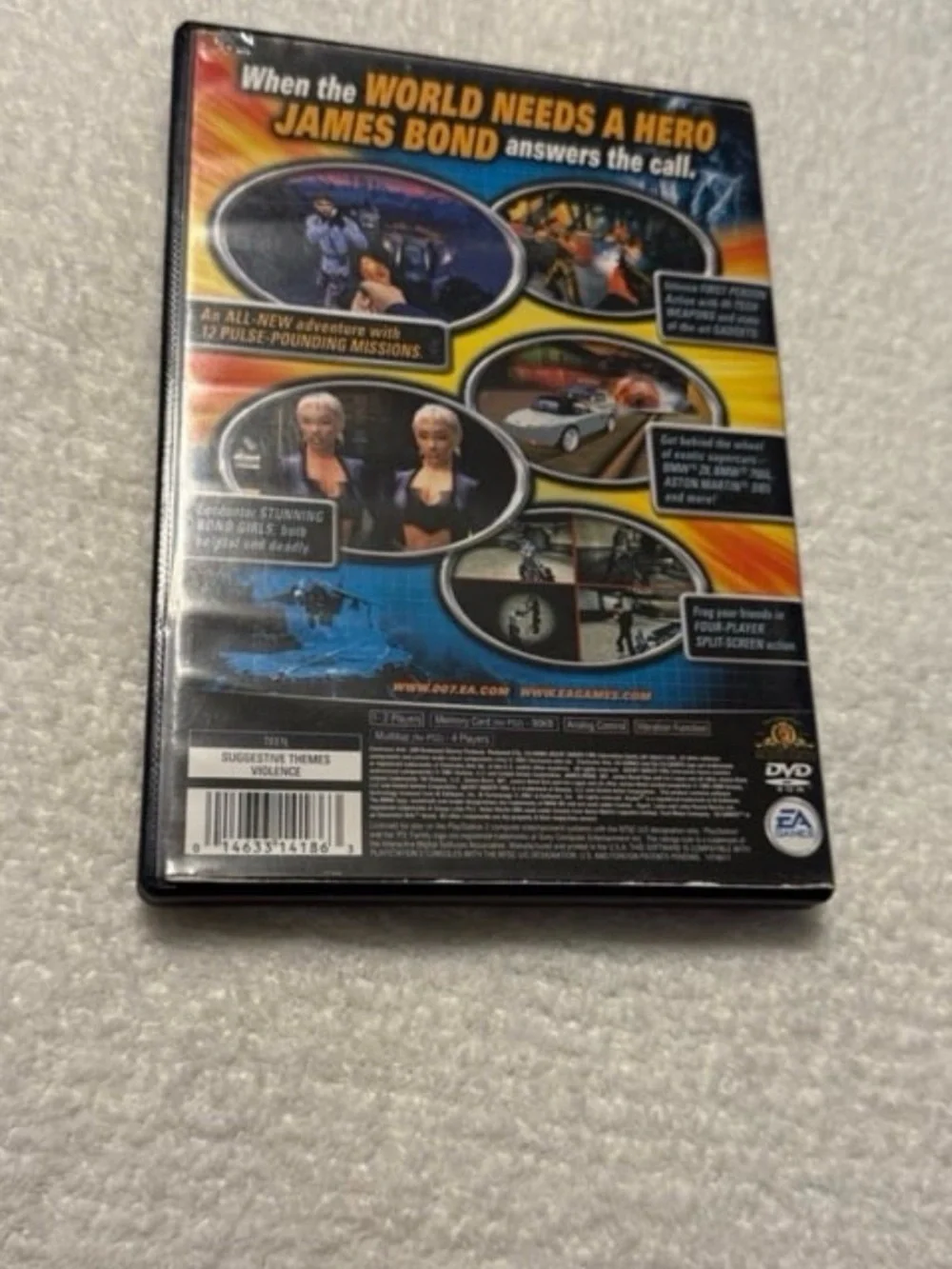 007: Agent Under Fire PlayStation 2 Game